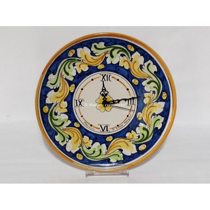 Orologio in ceramica di Caltagirone D 30